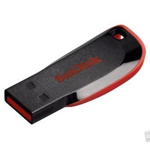 SanDisk 64GB Cruzer Blade USB memória-0