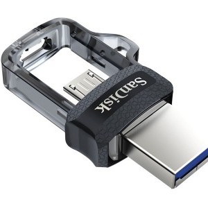 SanDisk 128 GB Ultra Dual USB Drive M3.0 ezüst-1