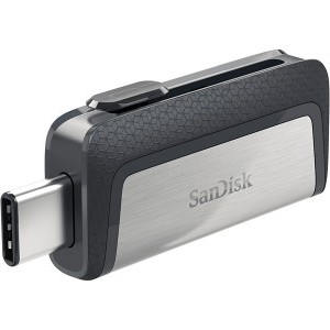 SANDISK DUAL DRIVE, TYPE-C, USB 3.0, 32GB, 150 MB/S