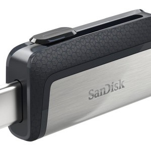 SANDISK DUAL DRIVE, TYPE-C, USB 3.0, 128GB, 150 MB/sec.