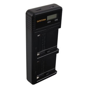 Patona Sony NP-F Dual LCD USB töltő (F550 F750 F970 FM50)-1