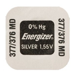 Energizer D 377/376, SR66, SR626SW, SR626W