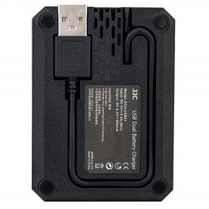 JJC DCH-LPE17 USB dupla töltő Canon LP-E17-hez-1