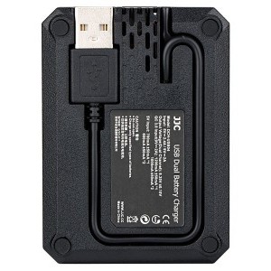 JJC DCH-NPF USB Dual töltő Sony NP-F550/F750/F970-hez-2