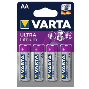 Varta Ultra Lithium LR6 AA ceruza elem 4db 6106