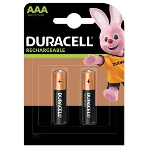 Duracell RECHARGEABLE 900mAh 2darab AAA akku-0