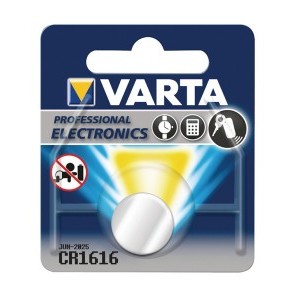 Varta 6616 (CR1616) gombelem