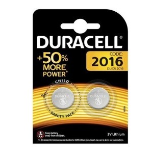 Duracell DL2016 duola Lithium elem