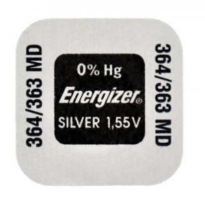 Energizer D 364/363, ST60, SR621SW, SR621W