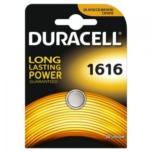 Duracell CR1616 3v lithium gombelem