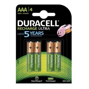 Duracell Recharge Ultra HRO3/DX2400 900mAh 4db