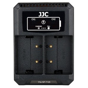 JJC DCH-NPT125 USB Dual töltő Fujifilm NP-T125-höz-1