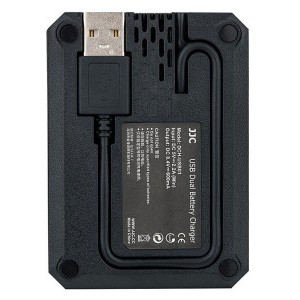 JJC DCH-ENEL15 USB dupla akkumulátor töltő-1