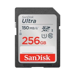 Sandisk 256gb SDXC Ultra kártya 150mb/s CL10 UHS-I-0