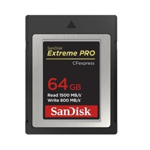 Sandisk 64GB CFExpress Extreme Pro Type B 1500 mb/s