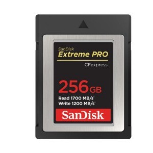 Sandisk 256GB CFExpress Extreme Pro Type B 1700 mb/s