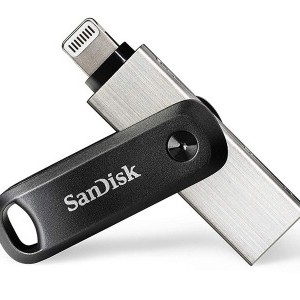 Sandisk 256GB IXpand Flash Drive Go USB 3.0 + Lightning-0