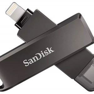 Sandisk 64 GB IXPAND Flash Drive Luxe USB-C + Ligthning csatlakozással-1