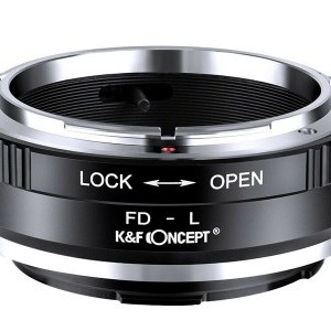 K&f Concept Canon FD/FL adapter objektív - Leica L váz