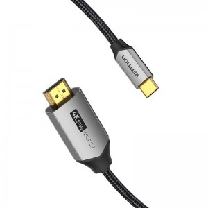 USB-C - HDMI 2.0 Kábel Vention CRBBG 1,5m, 4K 60Hz (fekete)