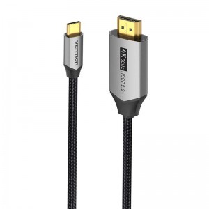 USB-C - HDMI 2.0 Kábel Vention CRBBG 1,5m, 4K 60Hz (fekete)