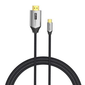 USB-C - HDMI 2.0 Kábel Vention CRBBG 1,5m, 4K 60Hz (fekete)