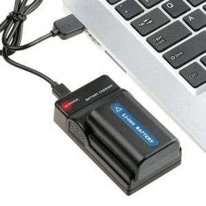 Akkumulátor töltő USB F970 F750 F550 F960 FM500H FM55H F770 F570 akkukhoz, USB-s-1