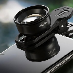 APEXEL APL-HB100MM 100mm makró mobiltelefon objektív (fekete)-5