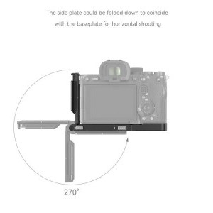 Photos 3D SmallRig Foldable L-Shape Mount Plate for Sony Alpha 7R V / Alpha 7 IV / Alpha 7S III-1