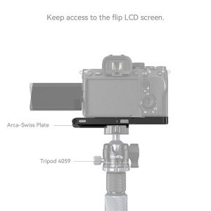 Photos 3D SmallRig Foldable L-Shape Mount Plate for Sony Alpha 7R V / Alpha 7 IV / Alpha 7S III-3