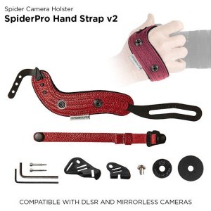 Spiderpro V2 handstrap vörös-0