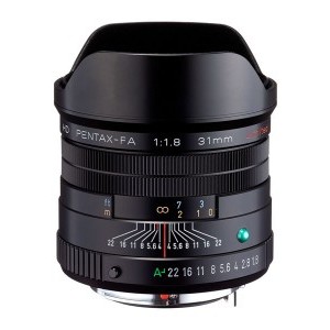 Pentax HD FA 31mm f/1.8 Limited fekete objektív