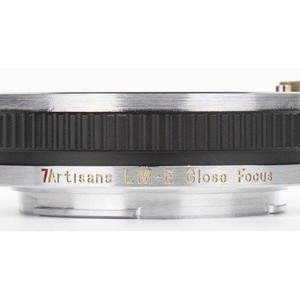 7Artisans Close Focus Adapter for Leica M - Sony E Ezüst-1