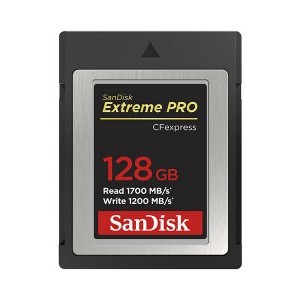 Sandisk 128GB CFExpress Extreme Pro Type B 1700 mb/s