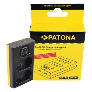 Patona Fuji NP-W235 Dual LCD USB töltő