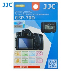 JJC GSP-80D LCD kijelző védő üveg (Canon 70D, 80D,90D-hez)
