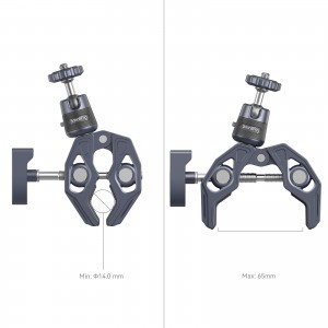 SmallRig satu gömbfejjel akciókamerákhoz (4102B)-6