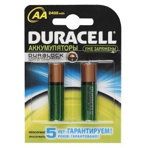 Duracell Stay Charged 2400mah 2 darab AA akku