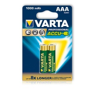 Varta Professional 5703 AAA 1000mAh 2db akku