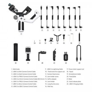 Feiyu-tech Feiyu SCORP Mini 2 - kamerastabilizátor - fehér-3