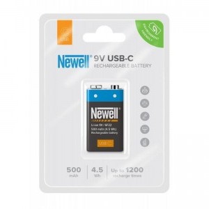 Newell 9 V USB-C 500 mAh újratölthető akkumulátor-6