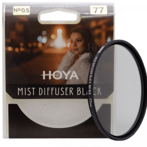 HOYA MIST DIFFUSER BLACK No 0.5 55mm kreatív szűrő-1