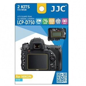 JJC LCP-D750 LCD kijelző védő fólia