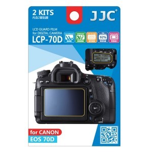 JJC LCP-70D LCD kijelző védő fólia