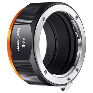 K&F Concept Pentax K Adapter - Sony E vázakra (új modell)