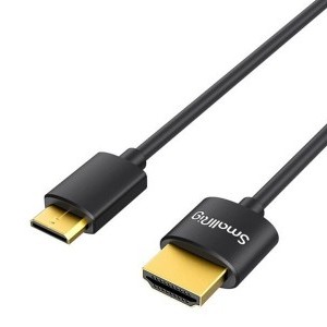 SmallRig 3041 Ultra Slim 4K HDMI kábel 55cm (mini HDMI - HDMI)-1