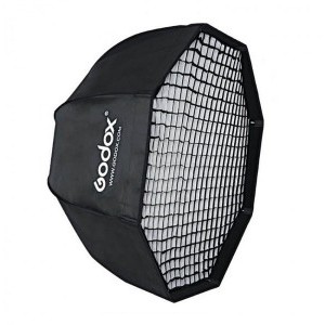 Godox 120cm Ernyő softbox méhsejtráccsal (Pálcás)-1