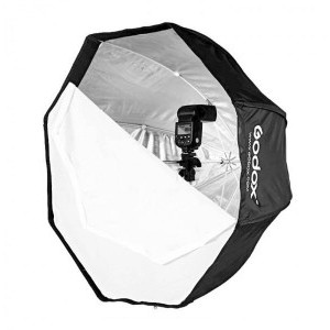 Godox 120cm Ernyő softbox méhsejtráccsal (Pálcás)-2