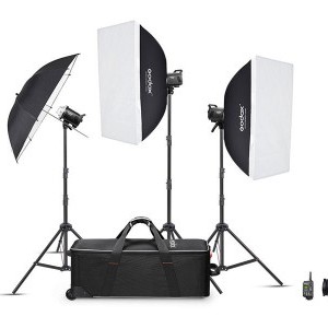 Godox MS200V-D Stúdióvaku szett (3db vaku) (Bowens)-0