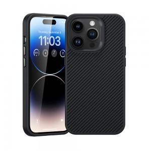 Benks Etui Magnetic Hybrid Armor Pro Kevlar 600D iPhone 14 Pro tok fekete